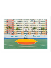 Basket Sahası - Art Print